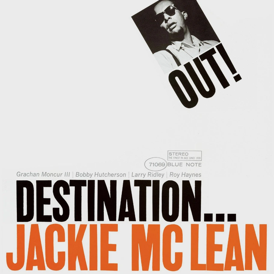 Cover for Jackie McLean—Destination... Out! record