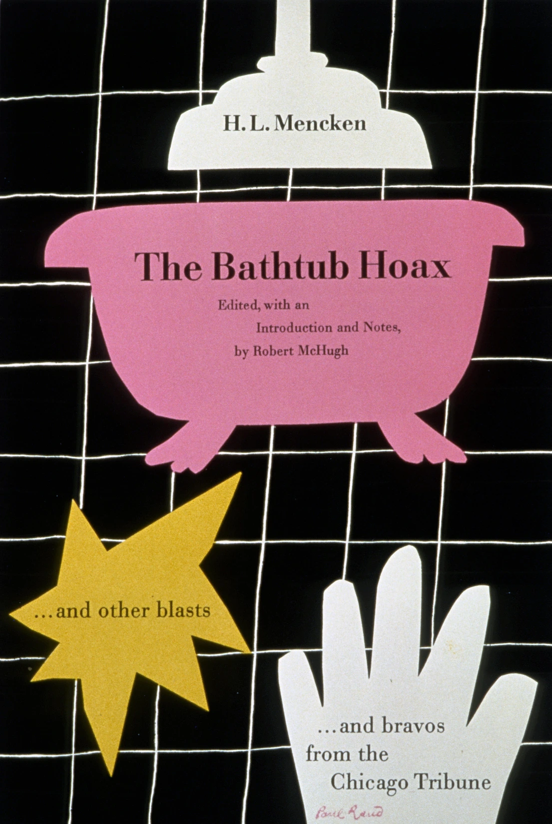 A book cover by Paul Rand. © Type Directors Club.