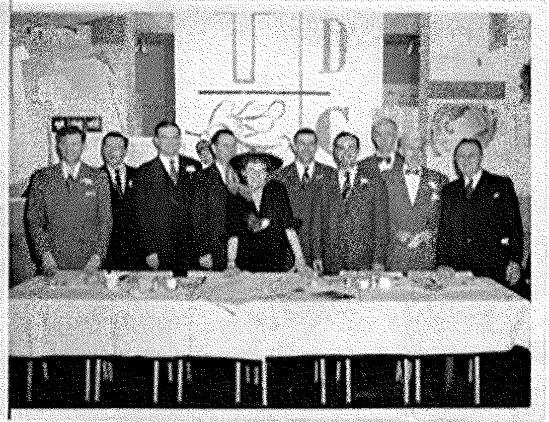 Beatrice Warde visiting a TDC event, 1953. © Type Directors Club.