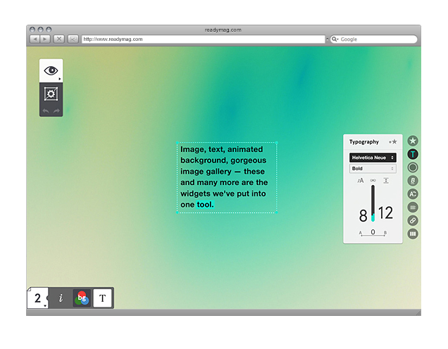 user interface