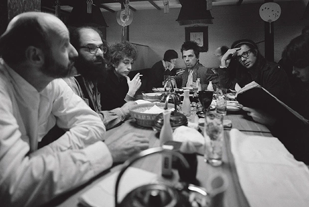 Ettore Sottsass. Lawrence Ferlinghetti, Allen Ginsberg, Bob Dylan, Peter and Julian Orlofsky