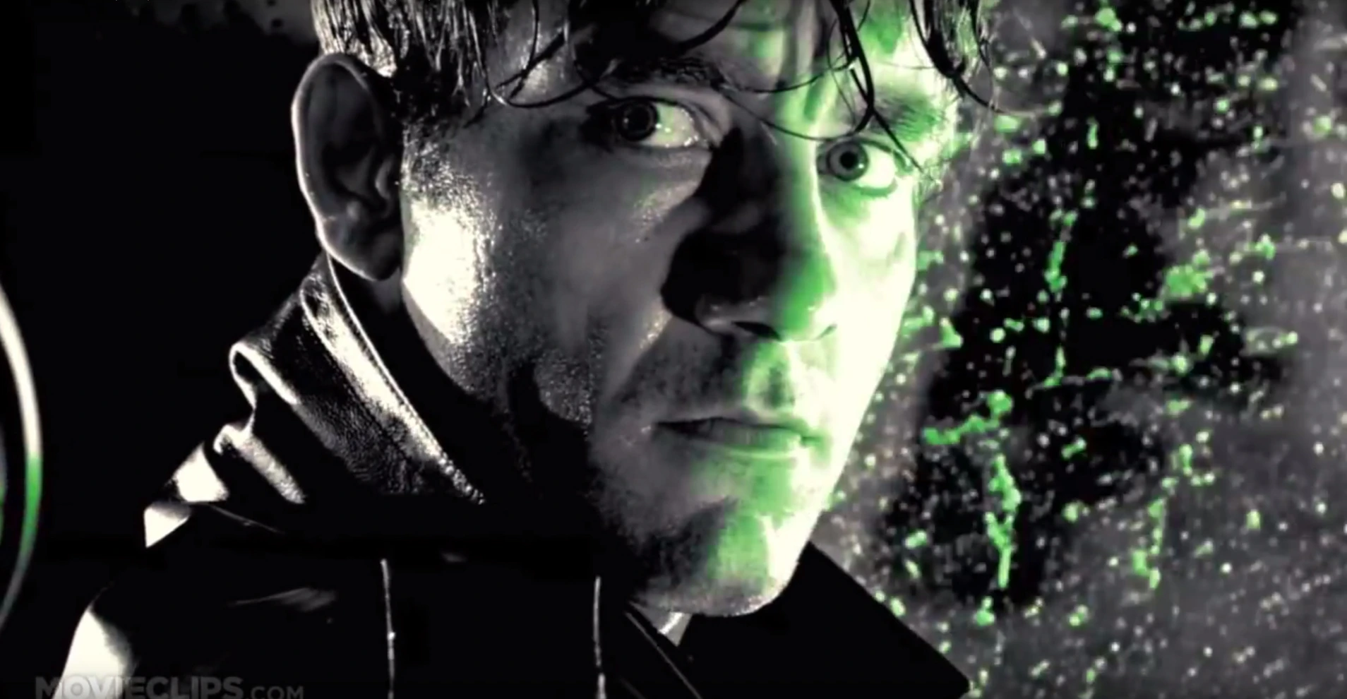 A screen capture from the Sin City movie