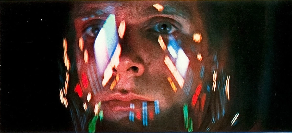 A screen capture from A Space Odyssey