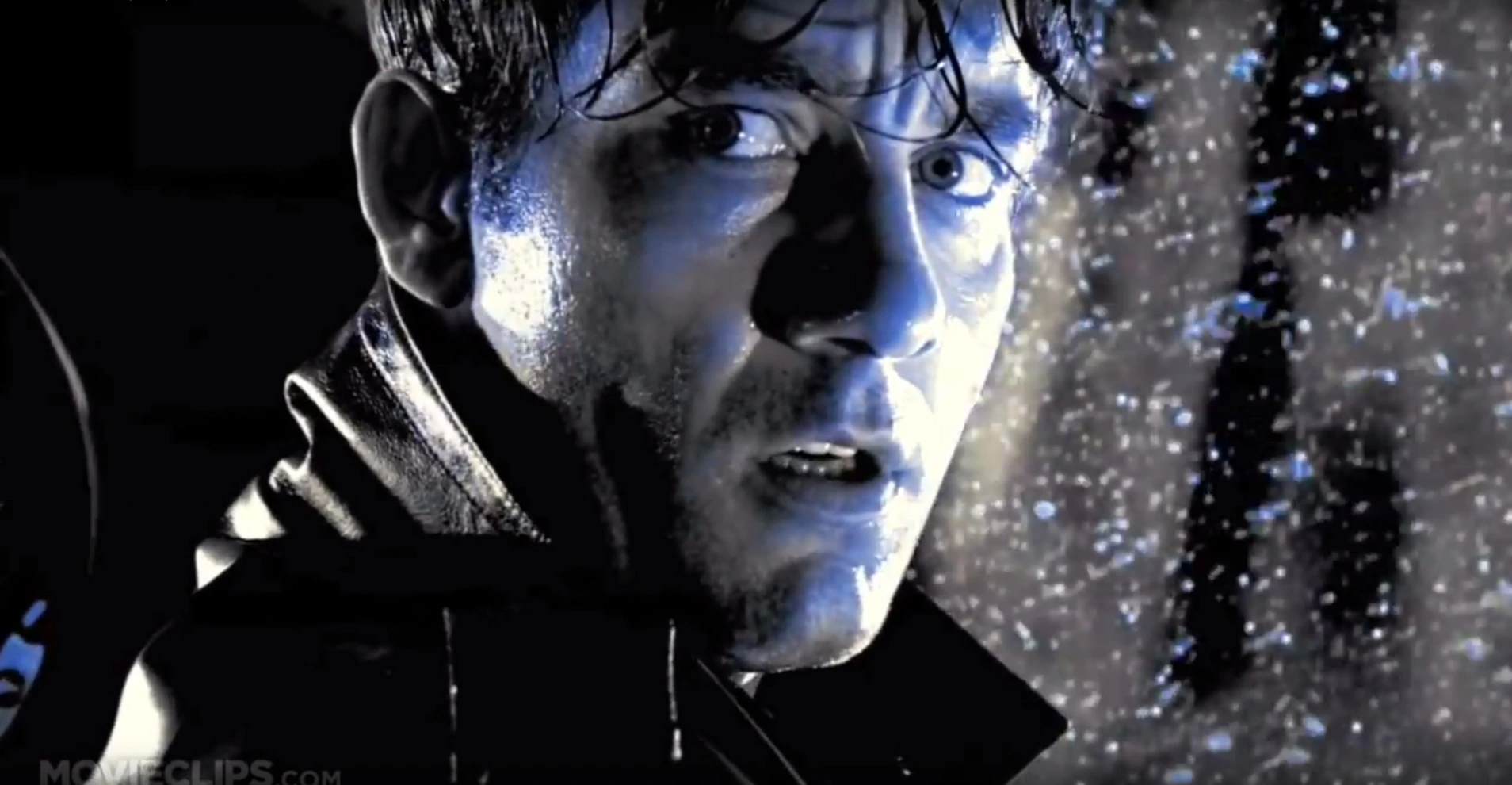 A screen capture from the Sin City movie