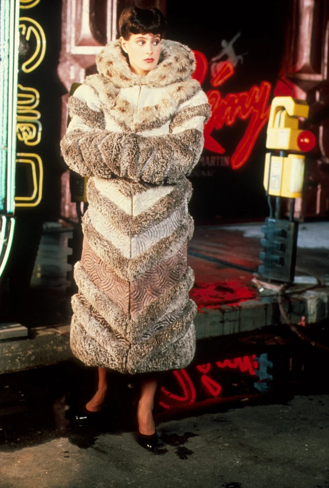 A screen capture from Blade Runner
