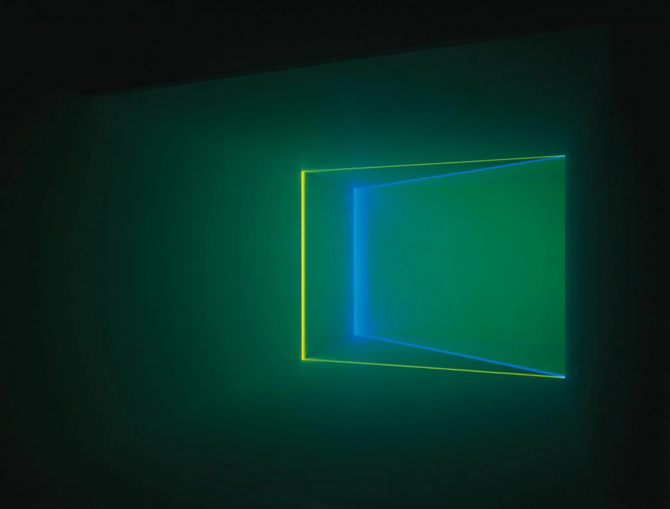 A piece of art by James Turrell