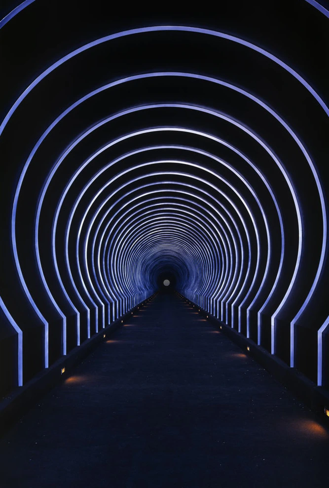 A piece of art by James Turrell