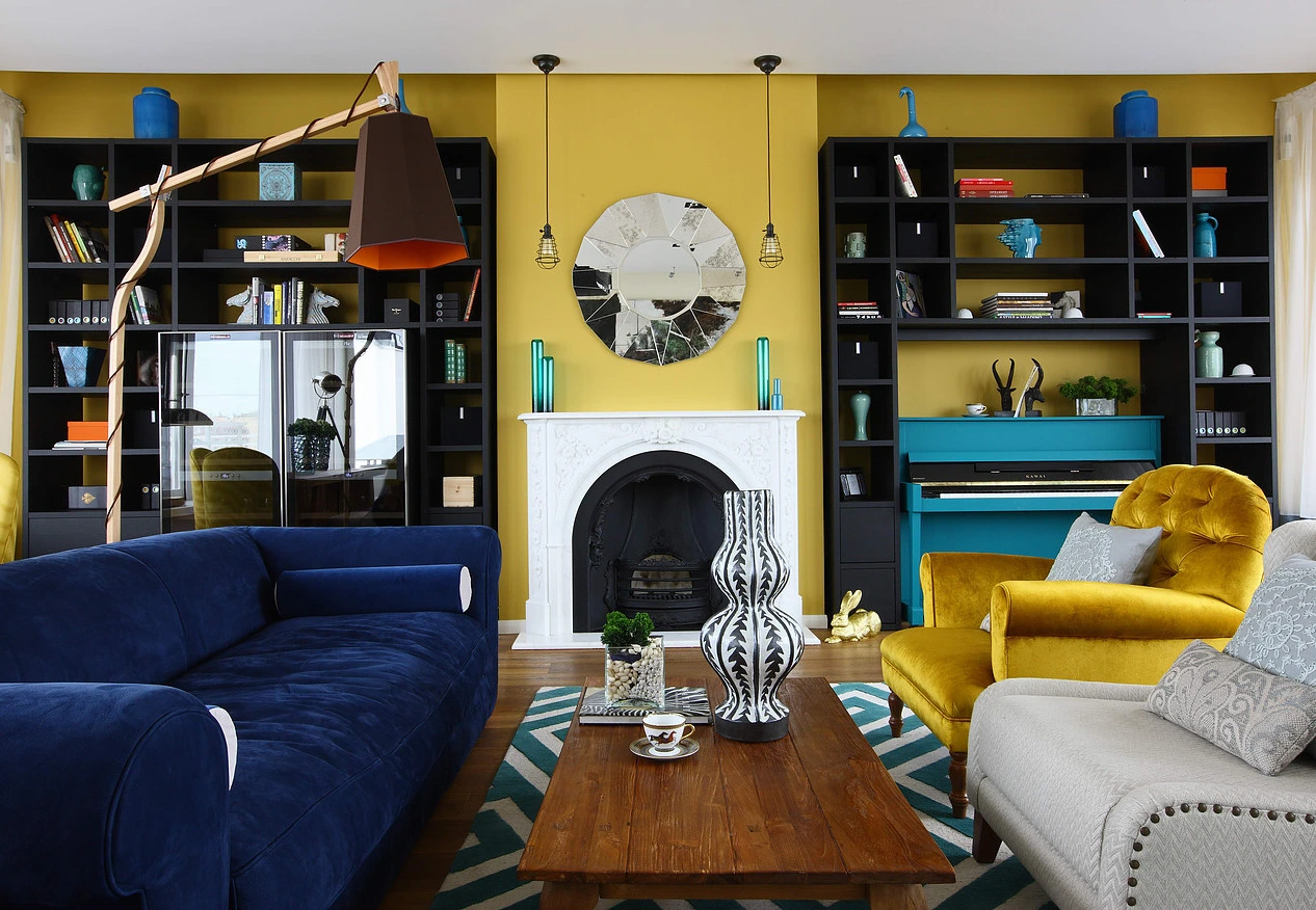 An interior designed by Suetin