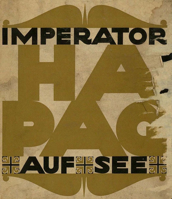 Promotional booklet by Hapag for the Imperator auf See ocean liner