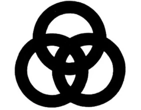 Redesign of the Dreiring, trademark for the Friedrich Krupp AG. Three connected rings