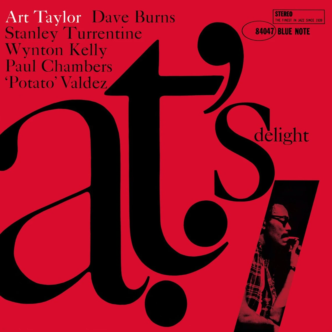 Cover by Reid Miles for Art Taylor—A.T.'s Delight