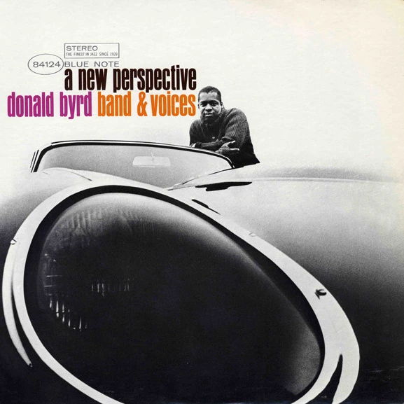 Cover by Reid Miles for Donald Byrd—A New Perspective record