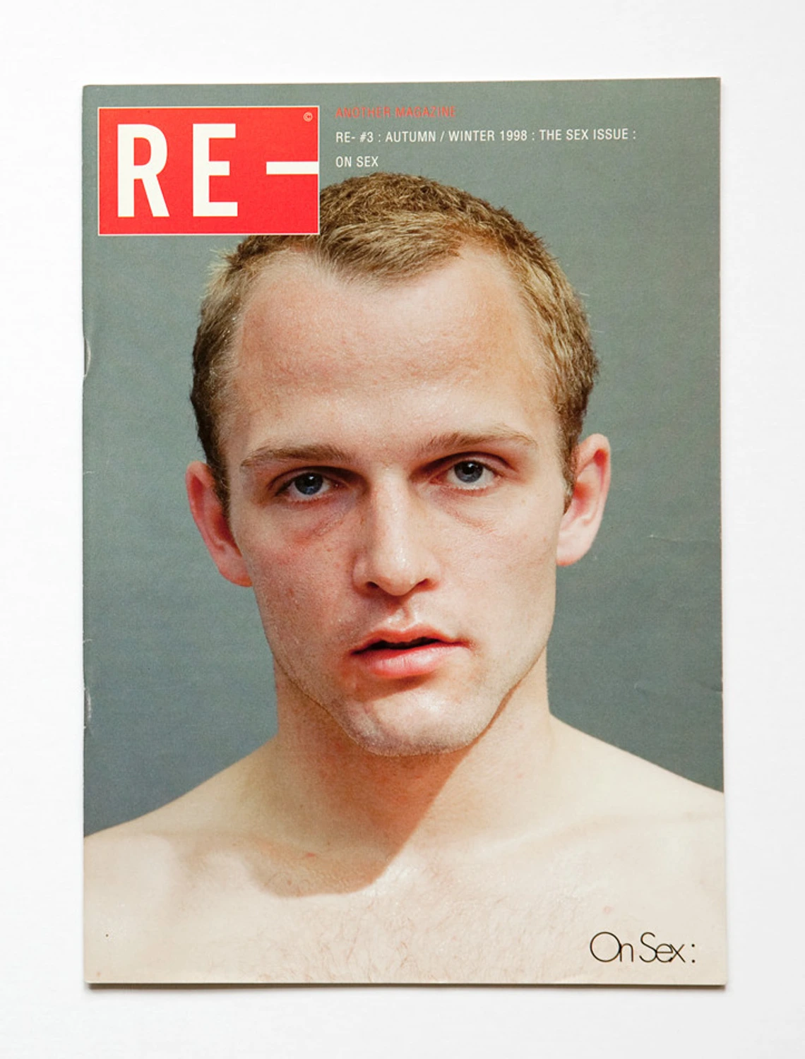 Cover of Re-Magazine, issue 3, autumn &amp; winter 1998. On Sex