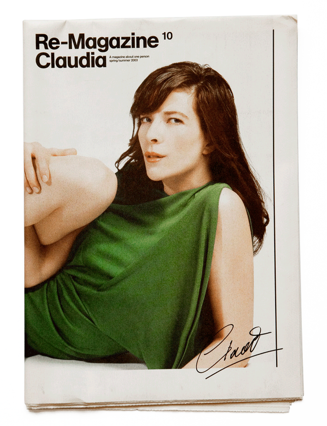 Cover of Re-Magazine, issue 10, spring & summer 2003