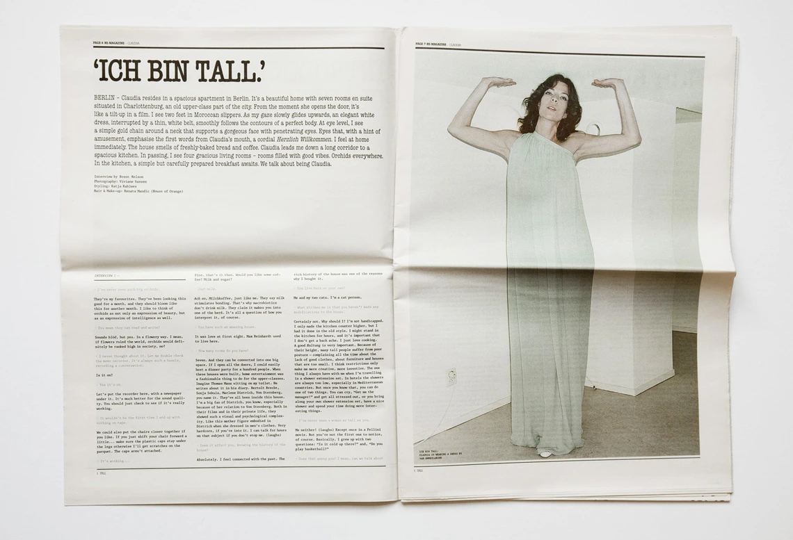 Re-Magazine, issue 10, spring &amp; summer 2003. Ich bin tall