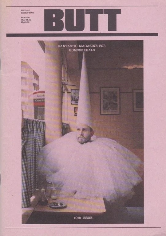 Cover of Butt magazine, issue 10, summer 2004