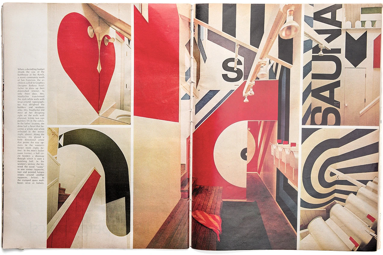 Sea Ranch supergraphics