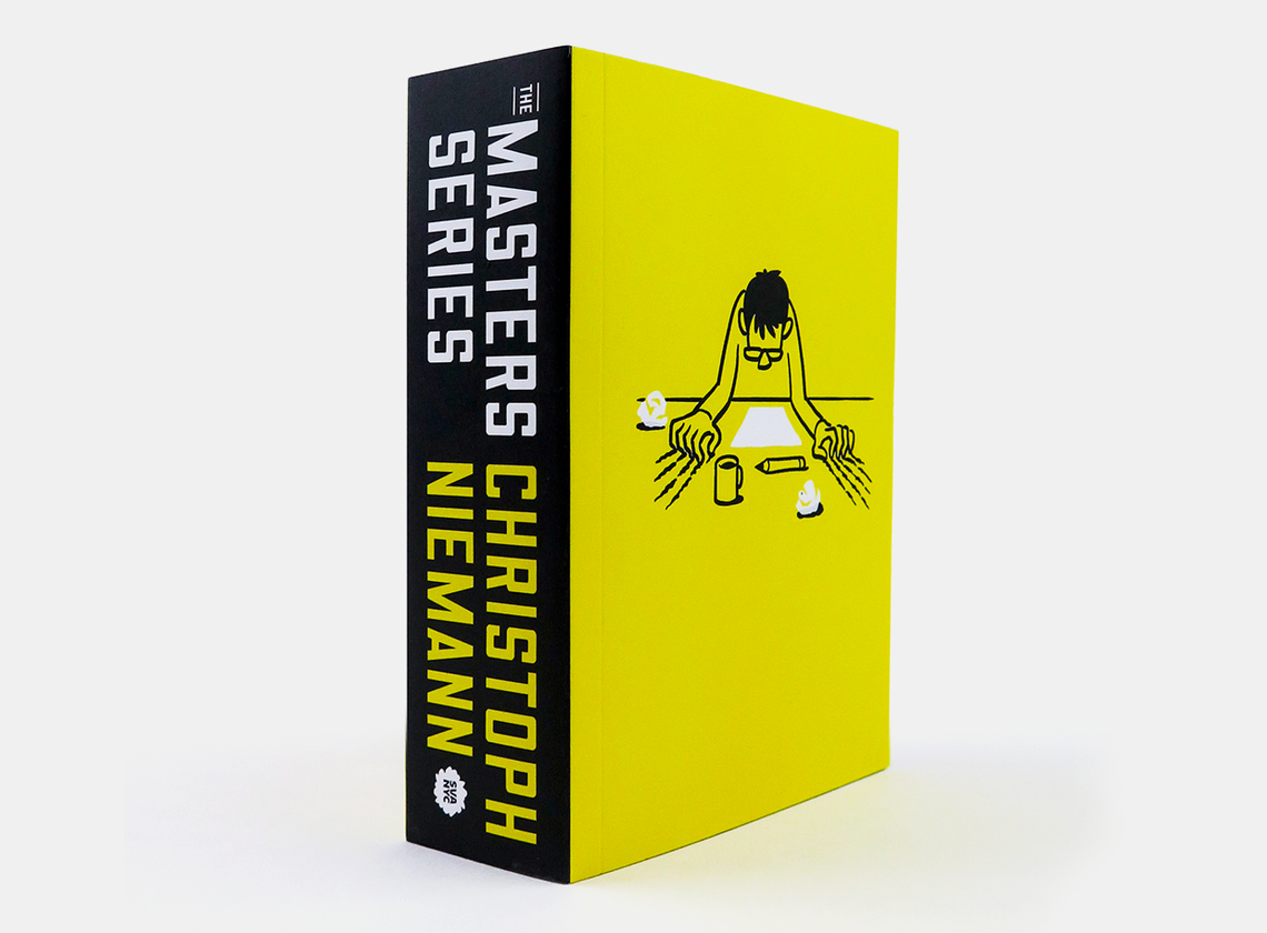 Postcard show book for Masters Series exhibit at the School of Visual Arts, New York