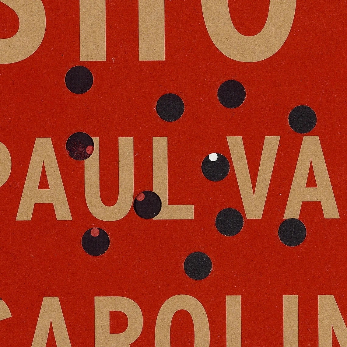 A fragment of De Rijp/Kunst op Kamers book, designed by Irma Boom and Cees Straus
