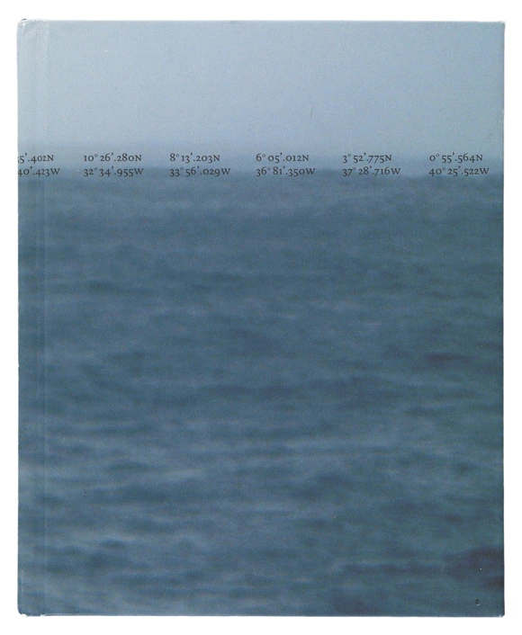 Paul Fentener van Vlissingen The Eleonora's First Atlantic Crossing. Book designed by Irma Boom