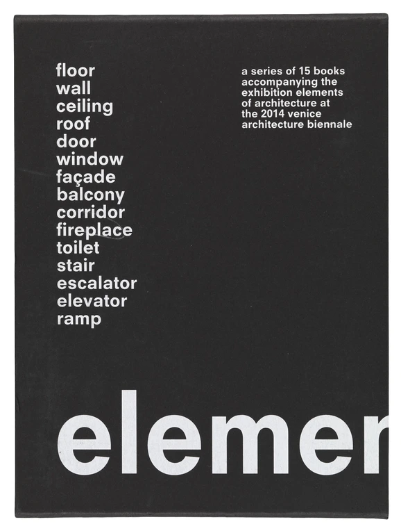 Elements, a book designed by Irma Boom