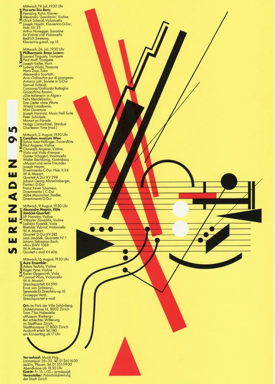 Poster for Serenaden 95