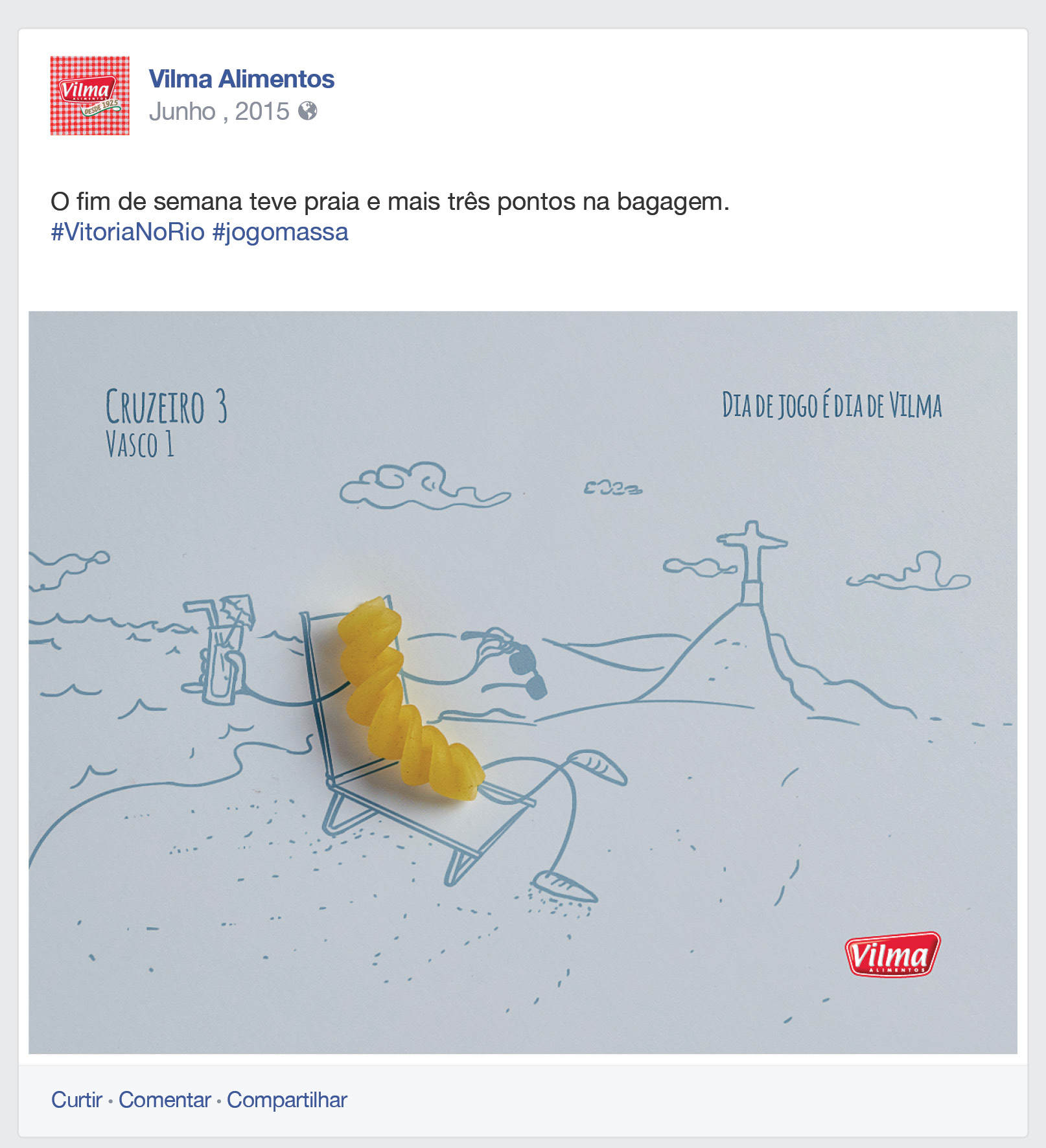 Dia de Jogo é Dia de Vilma — 19