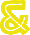 Yellow ampersand
