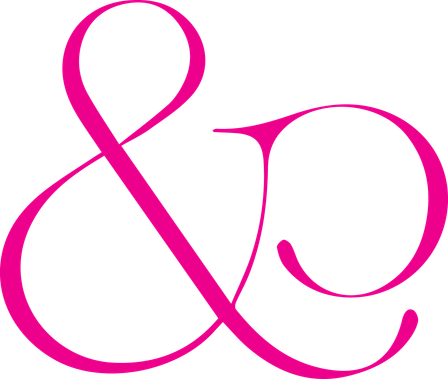 Medium magenta ampersand