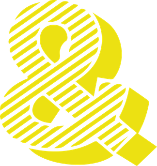 Medium yellow ampersand