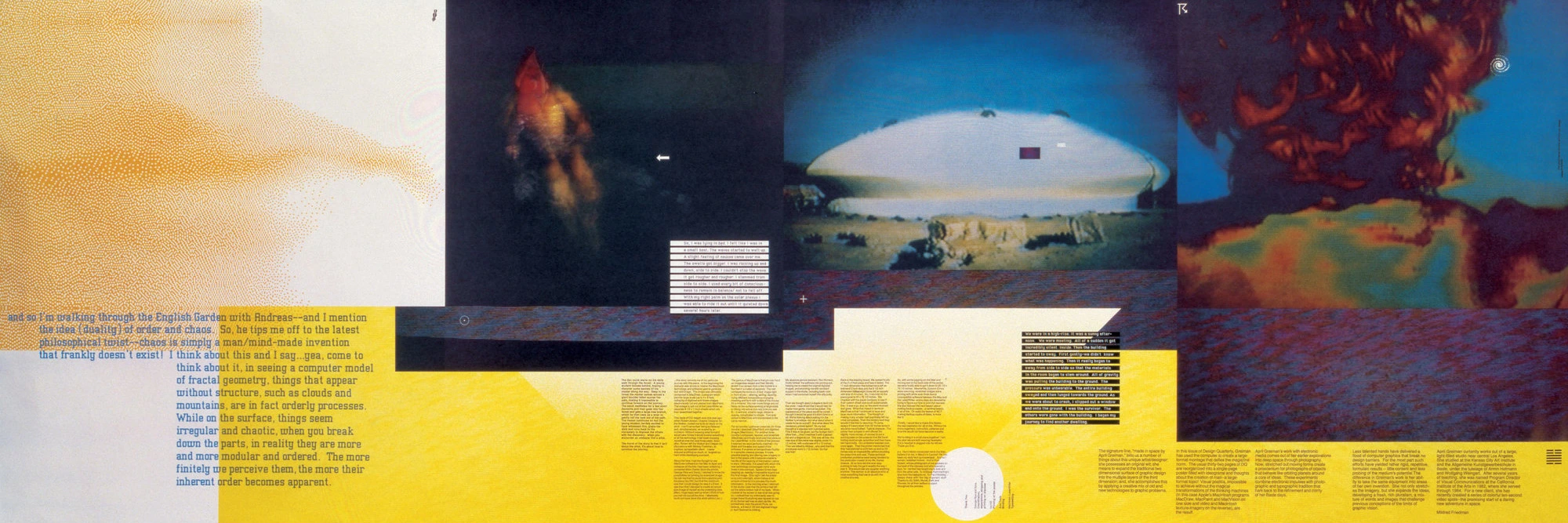 Centerfold from Design Quarterly magazine