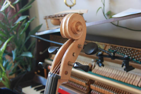 Building a cello, photograph 5 of 62