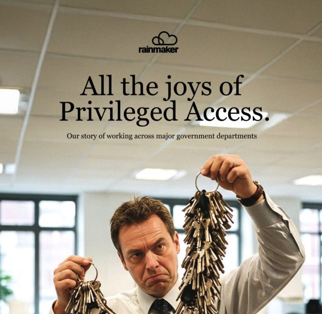 Global management consulting post which reads if your not the product you are the product