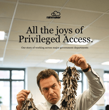 Global management consulting post which reads if your not the product you are the product