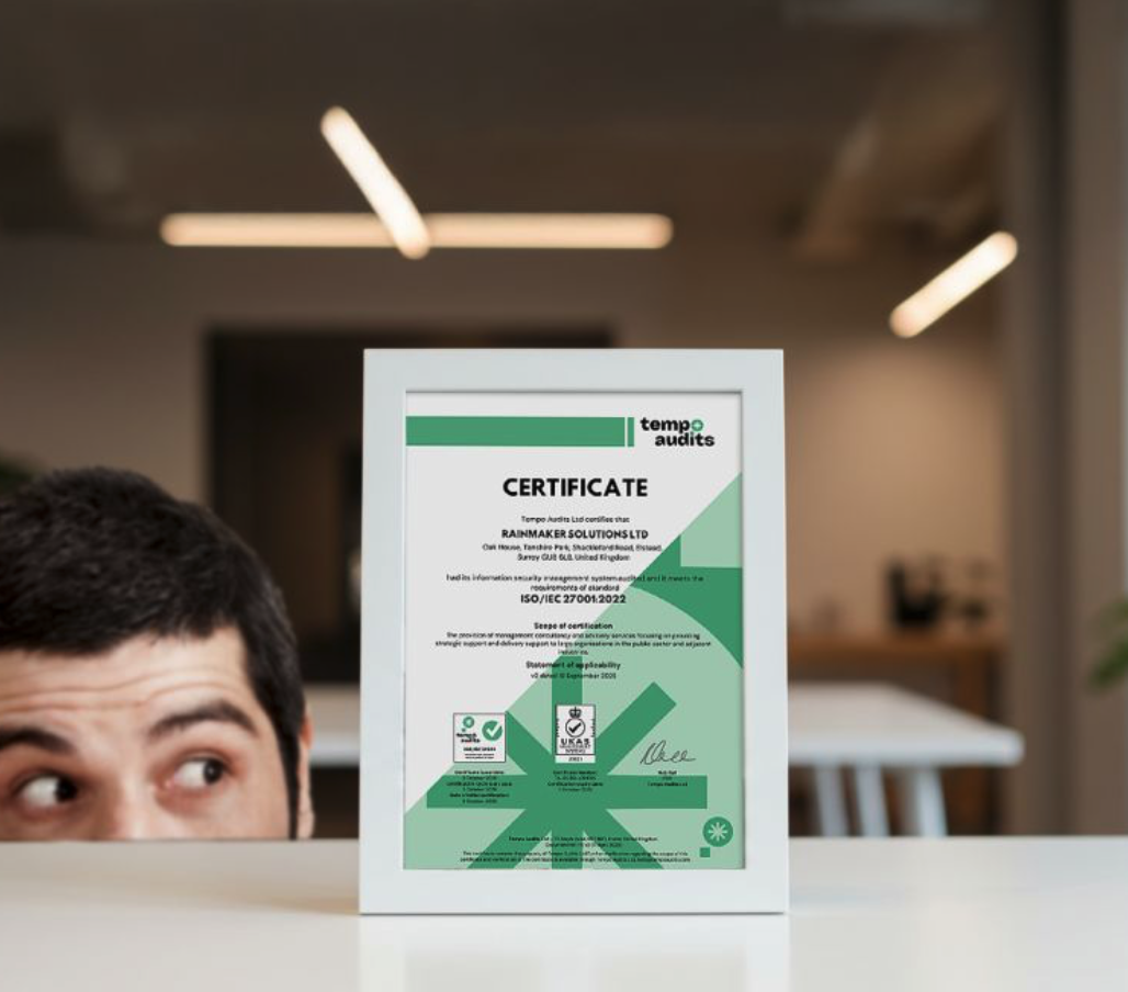 Global management consulting post which reads avoiding the change management ick