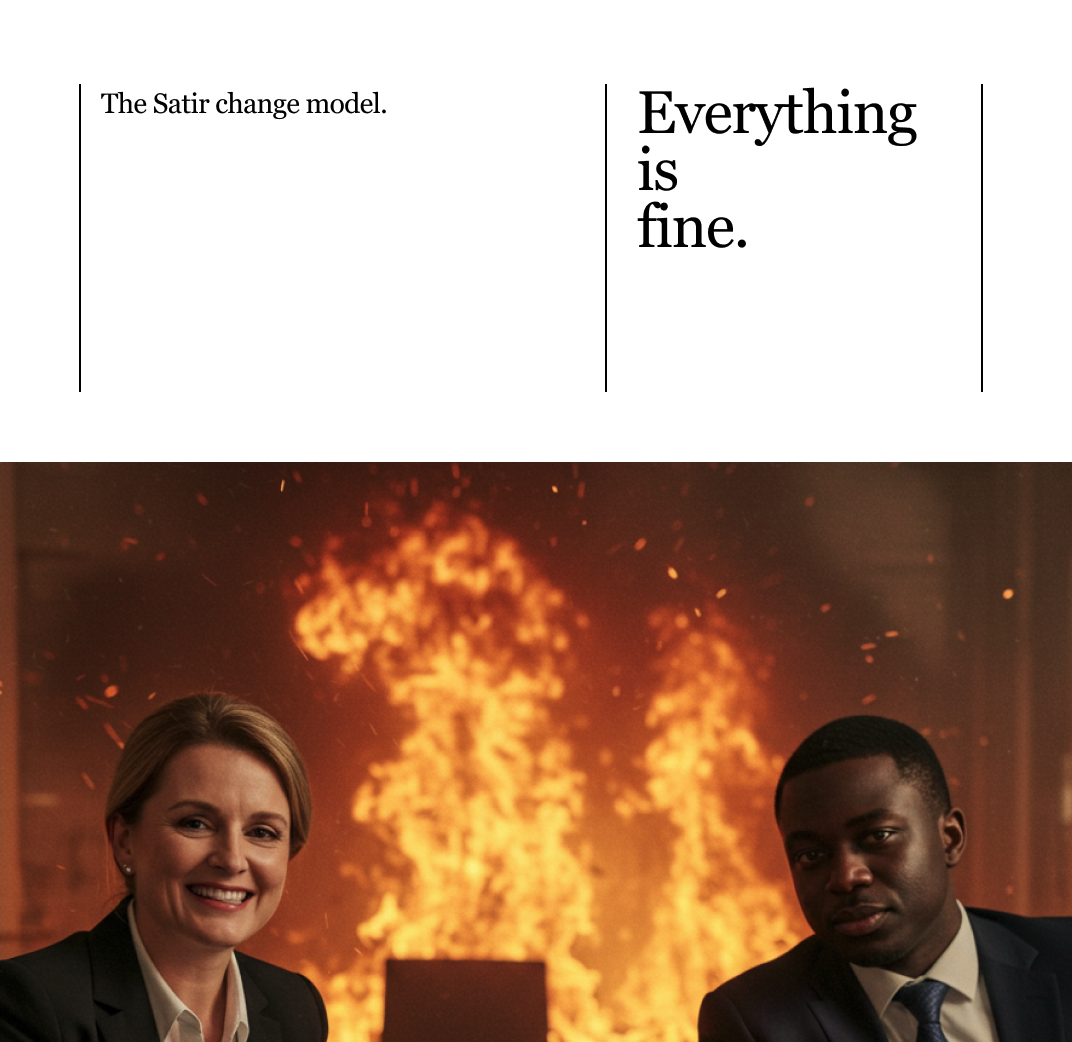 Global management consulting post which reads if your not the product you are the product