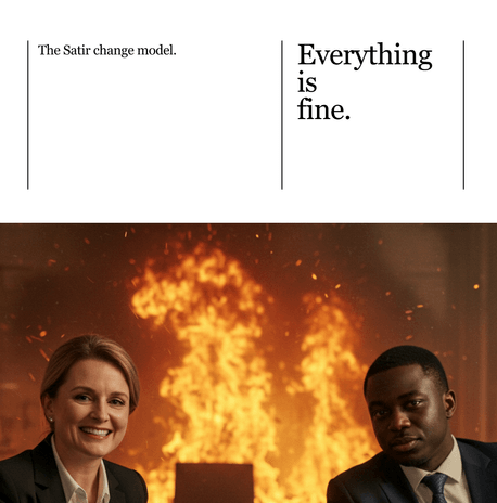 Global management consulting post which reads if your not the product you are the product