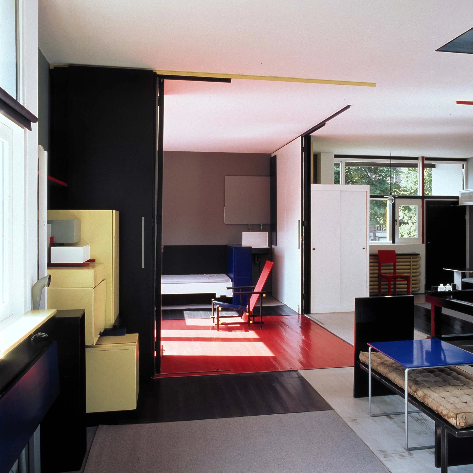 schroeder gerrit rietveld‘s house interior