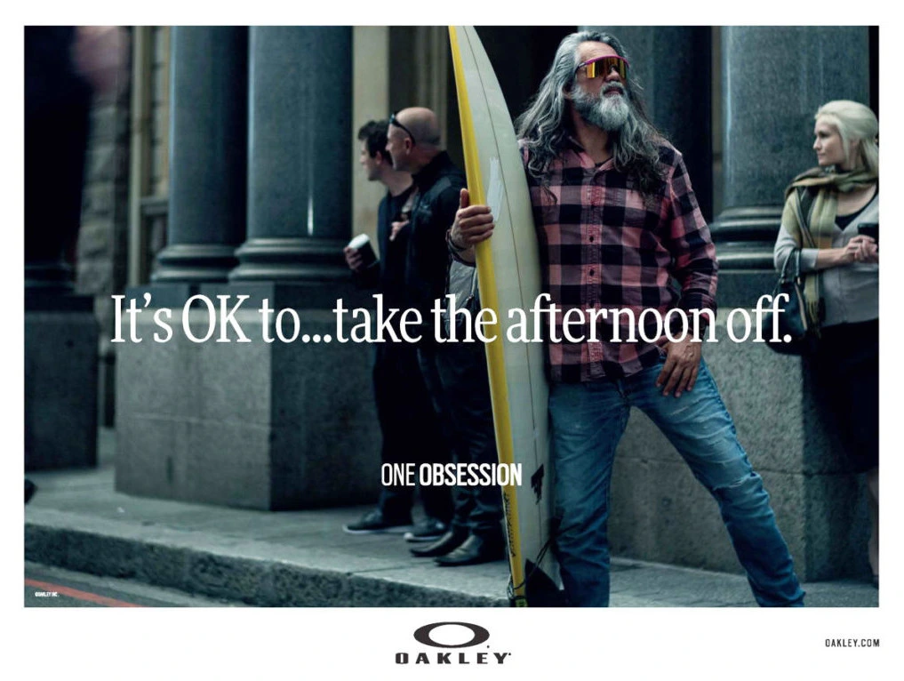 Oakley campaign placement 5