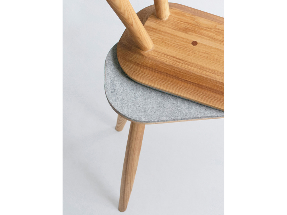Detail of Pony stool designed by jenna hill