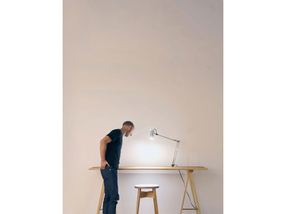 Installation view of social Object Light 001 at the University of Alberta FAB Gallery
