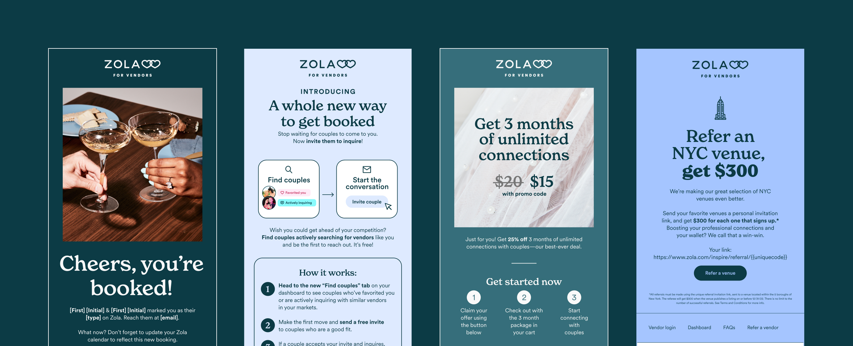 Zola for Vendors