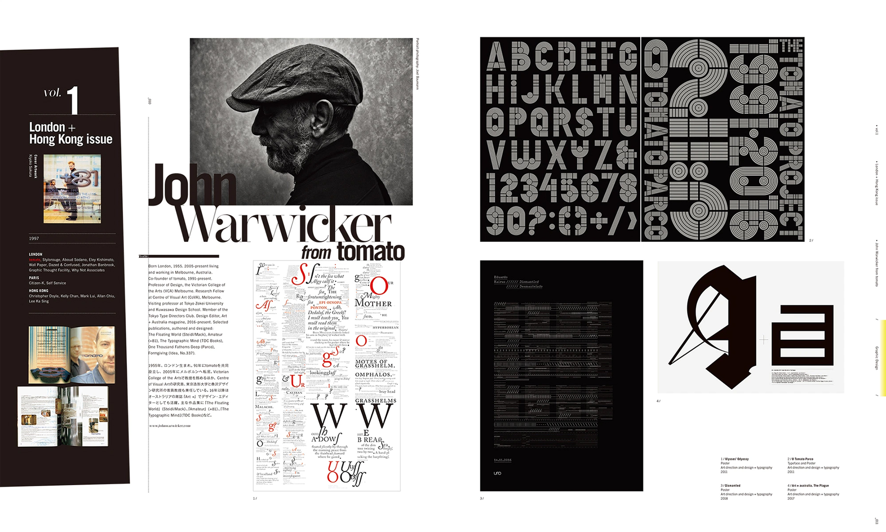 【希少洋雑誌】Re-Magazine 9 John グラフィックデザイナー向け 2005-Graphic-Design-Magazine-