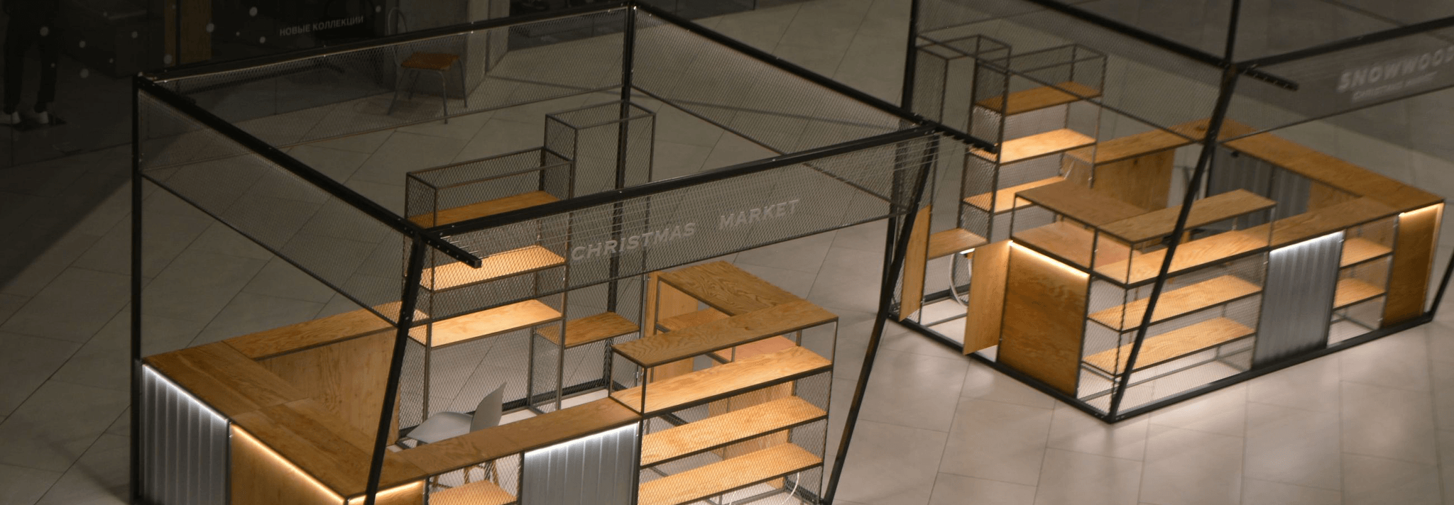 Small Scale Modular Kiosk | Small-Scale modular Architecture by ZVON
