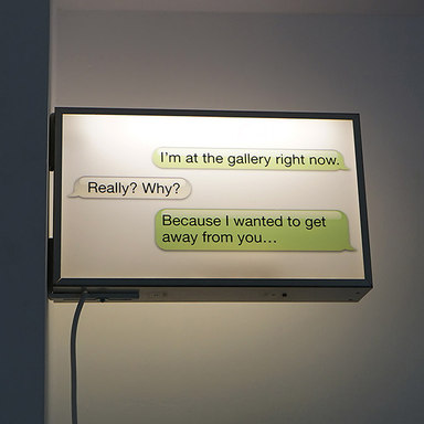 Sebastian Jung β Artist β Chat Light Box