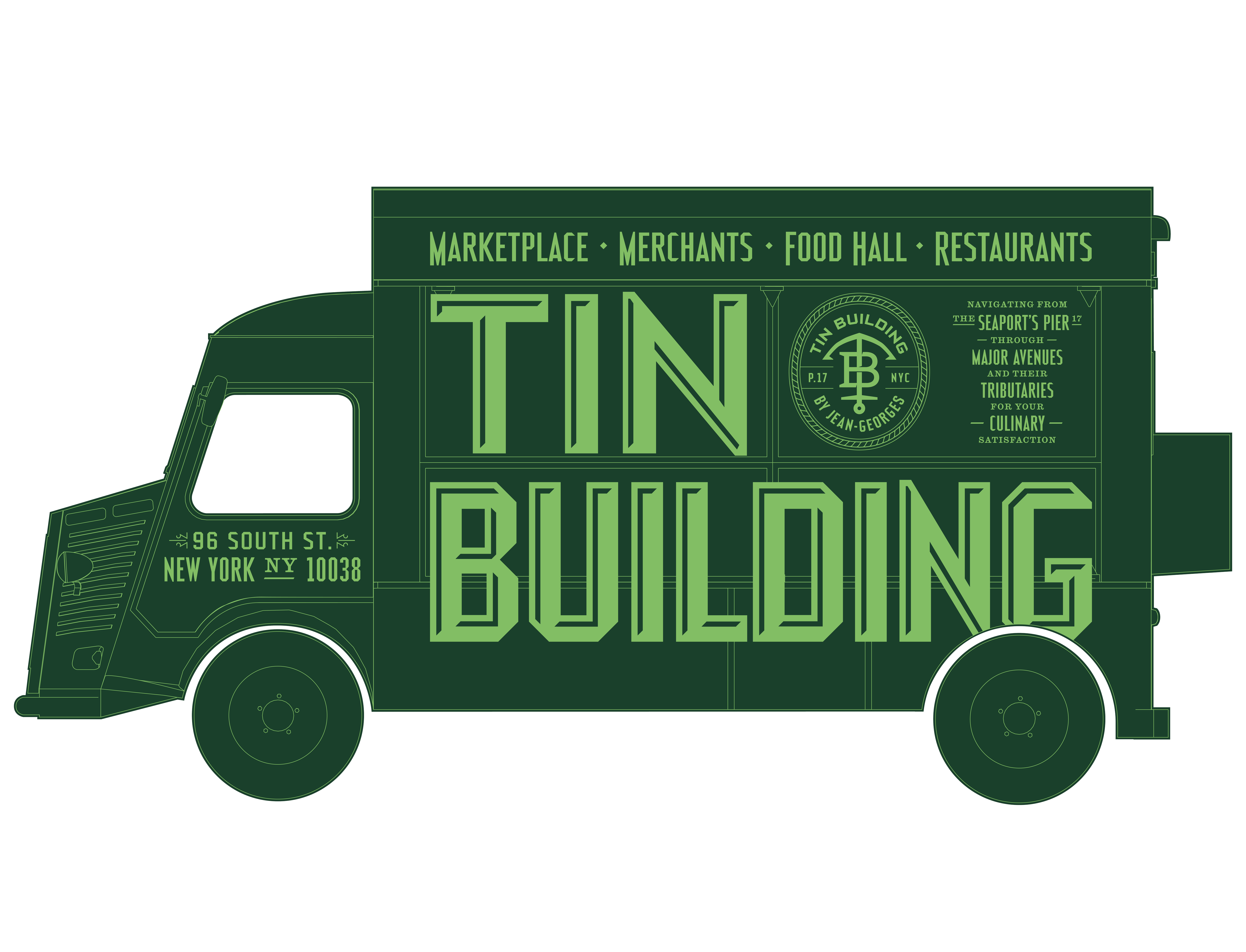 Mucca branding for Tin Building by Jean-Georges — FOOD TRUCK 3
