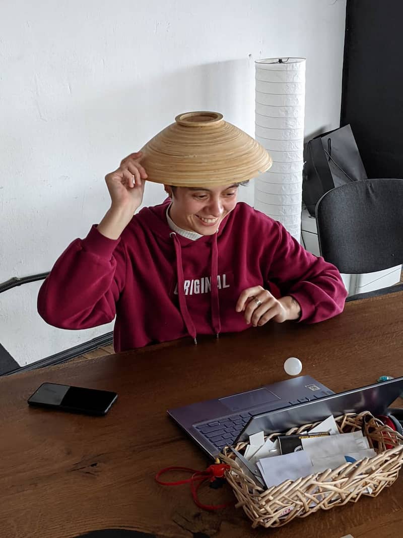 The project manager of the 69pixels studio Karina likes to joke