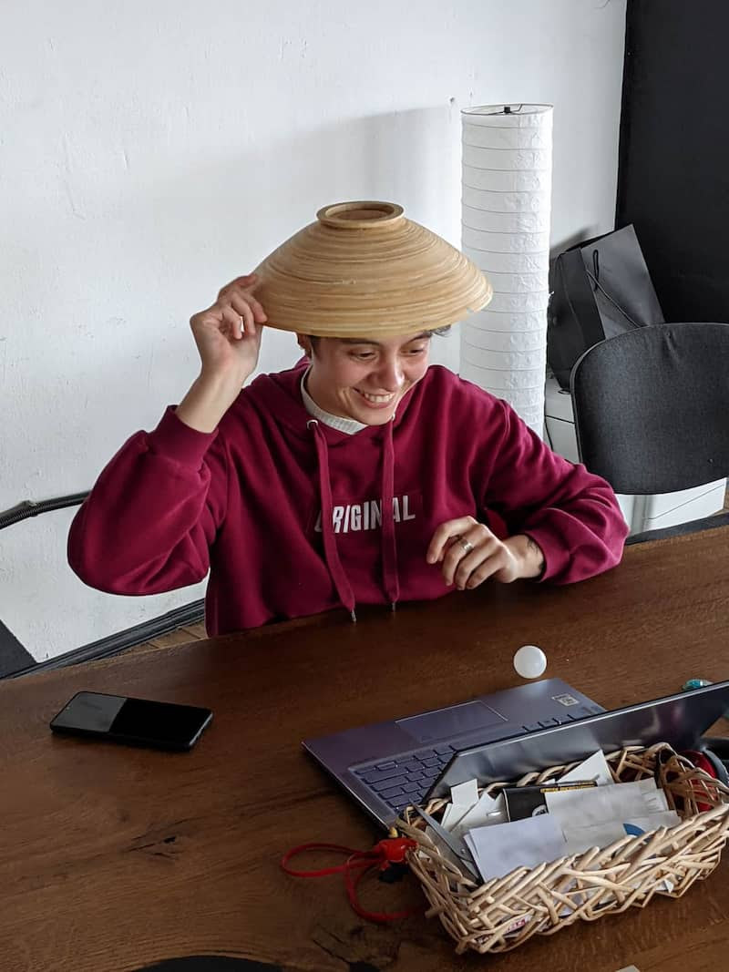 The project manager of the 69pixels studio Karina likes to joke