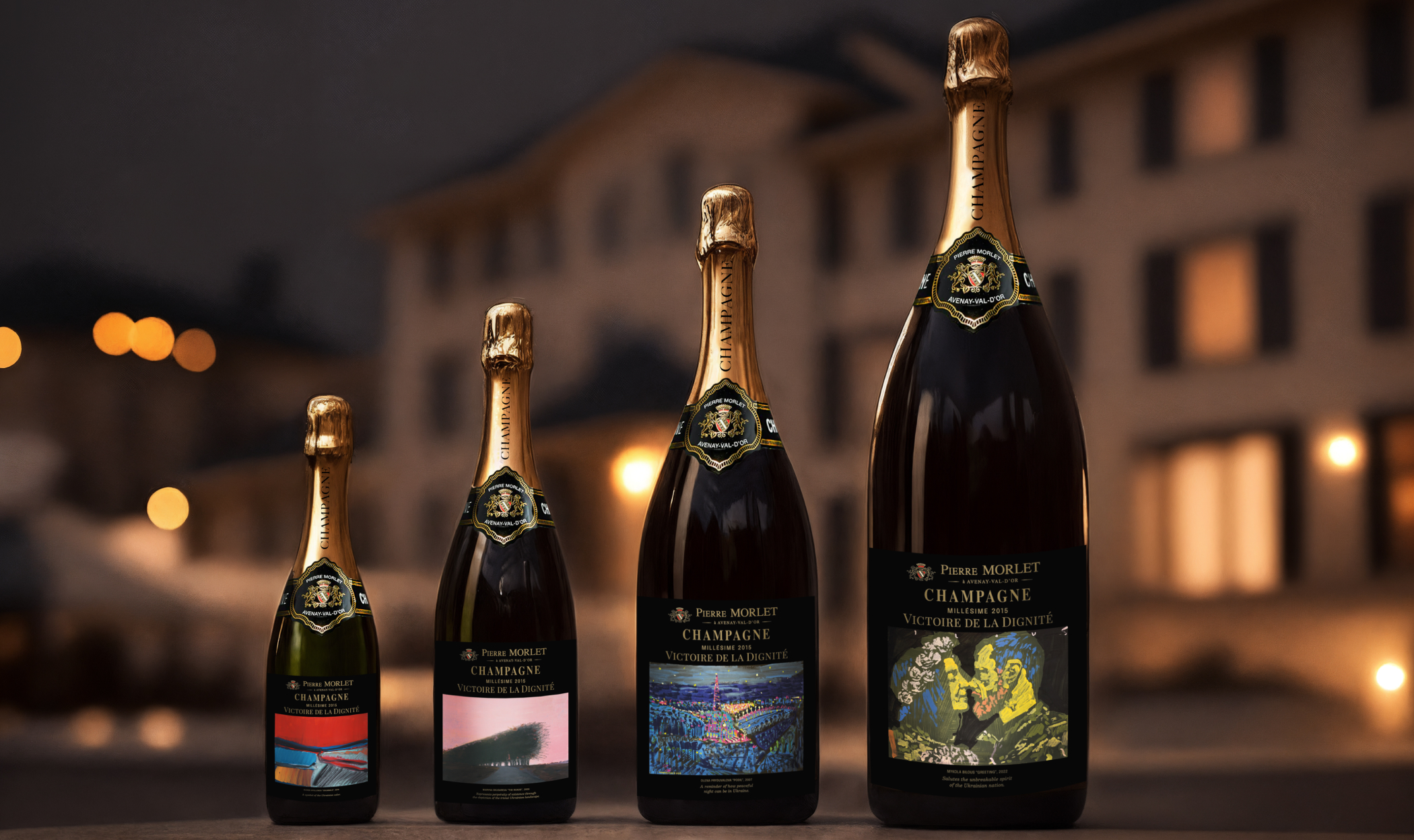 Limited collection of champagne Victoire de la Dignite | Victory