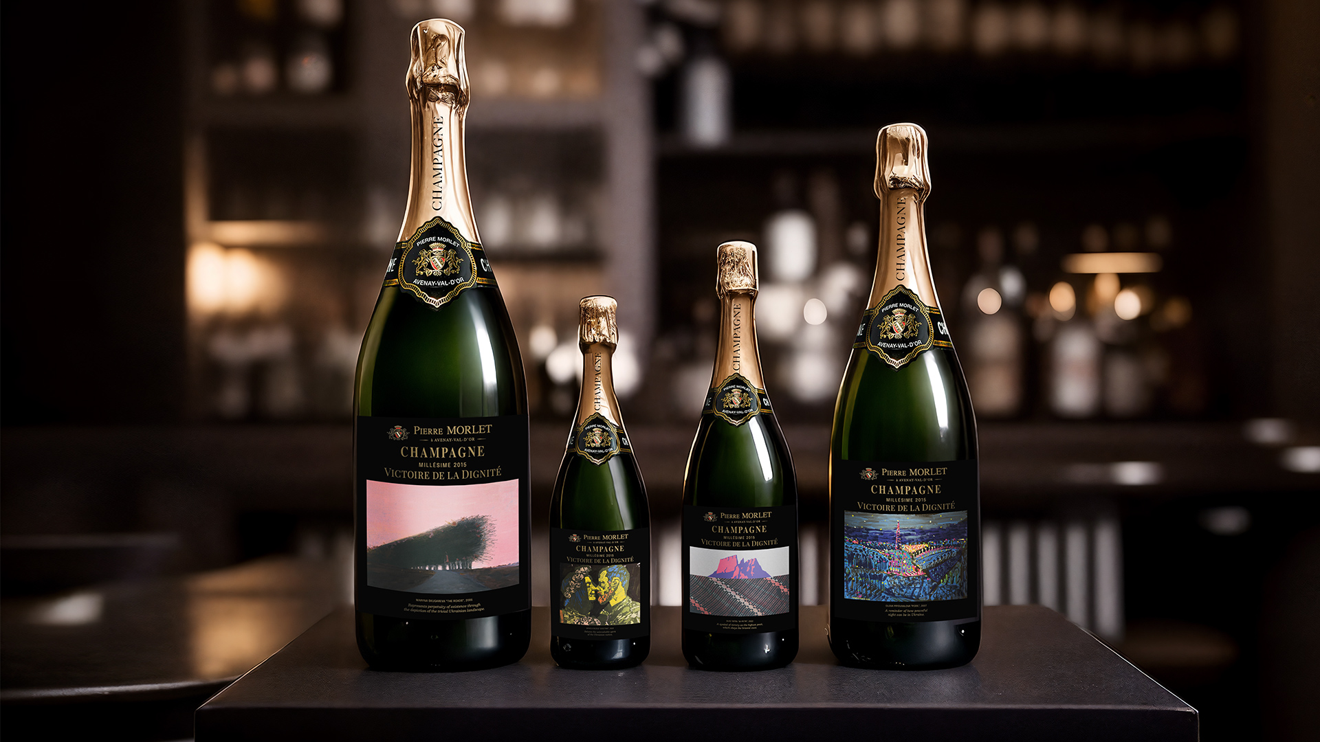 Limited collection of champagne Victoire de la Dignite | Victory